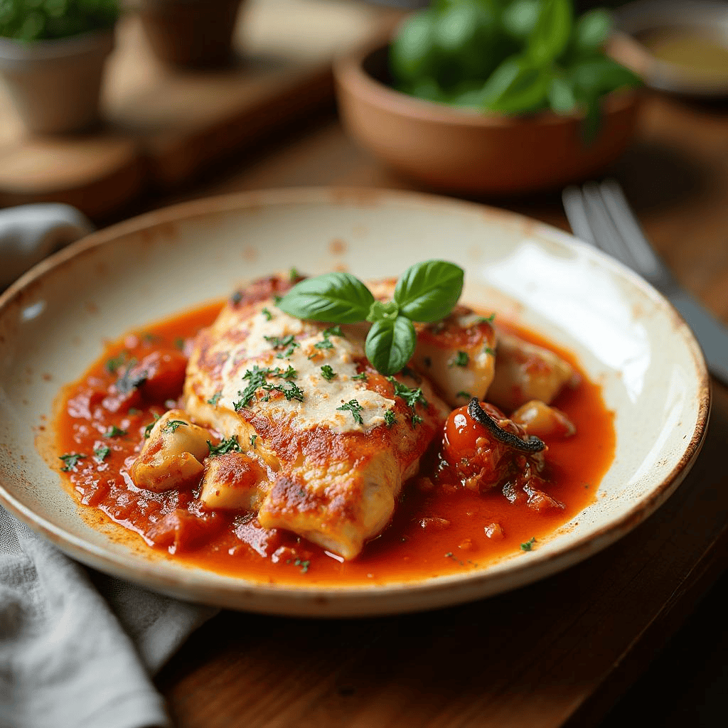 Chicken Parmigiano low carb WHOLEBOWLS
